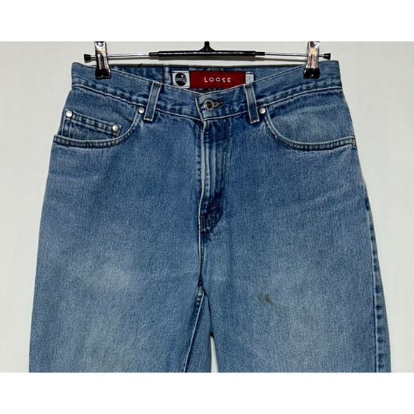 Vintage Levis Silvertab Jeans Mens 30x32 Blue Loose Distressed Faded Y2K Hip Hop - Picture 2 of 15